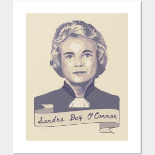 Sandra Day O'Connor Portrait and Quote Posters and Art